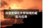 双语营销在外贸领域的崛起与应用